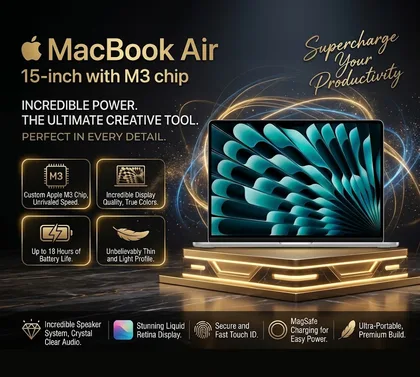 Apple 15-inch MacBook Air M3 chip