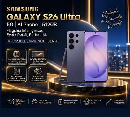 Samsung Galaxy S26 Ultra, 5G, AI Phone 512GB