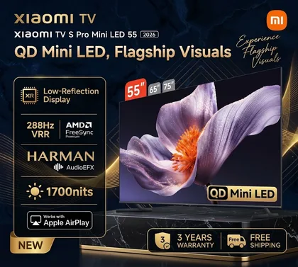 Xiaomi TV S Pro Mini LED Series 2026 | 55‘’
