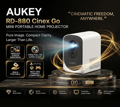 Aukey RD-880 Cinex Go MINI Portable Projector